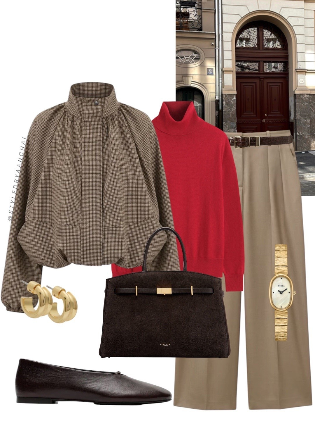 Red turtleneck sweater outfit


Red turtleneck sweater 
Houndstooth jacket
Fall outfit
Autumn outfit
Wool blend pants
Brown ballet flats

#LTKmodest #LTKsale #LTKstyletip