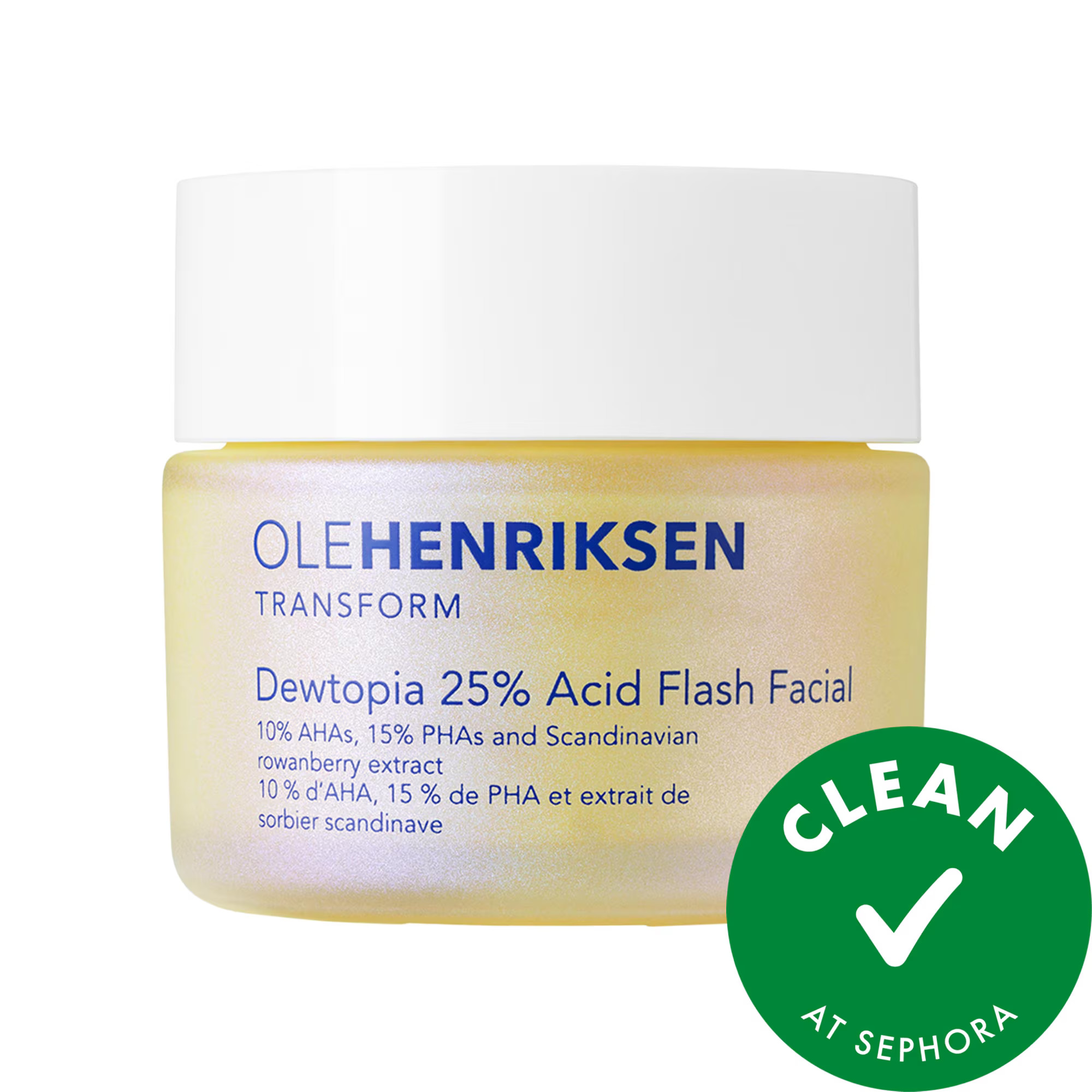 OLEHENRIKSEN Dewtopia 25% AHA + PHA Flash Facial Exfoliating Face Mask 1.69 oz / 50 mL | Sephora (US)