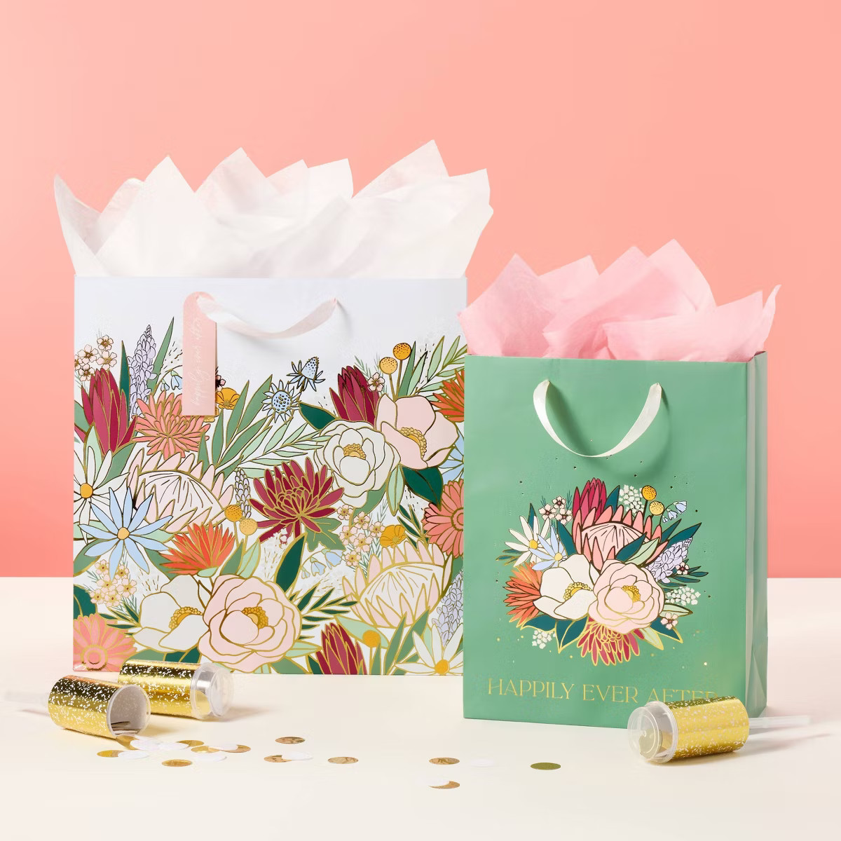 Wedding 'Happily Ever After' Large Gift Bag - Spritz™ | Target