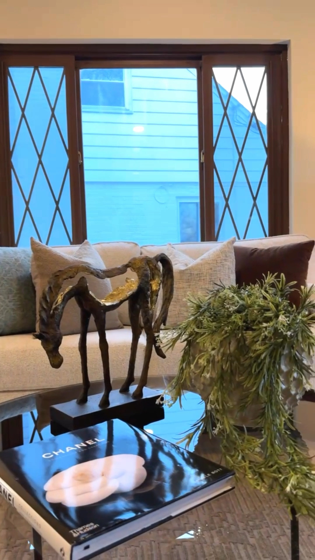 The easiest way to elevate a coffee table🤍 This horse is one of our favorite styling pieces. Everything linked.

#LTKSaleAlert #LTKHome
