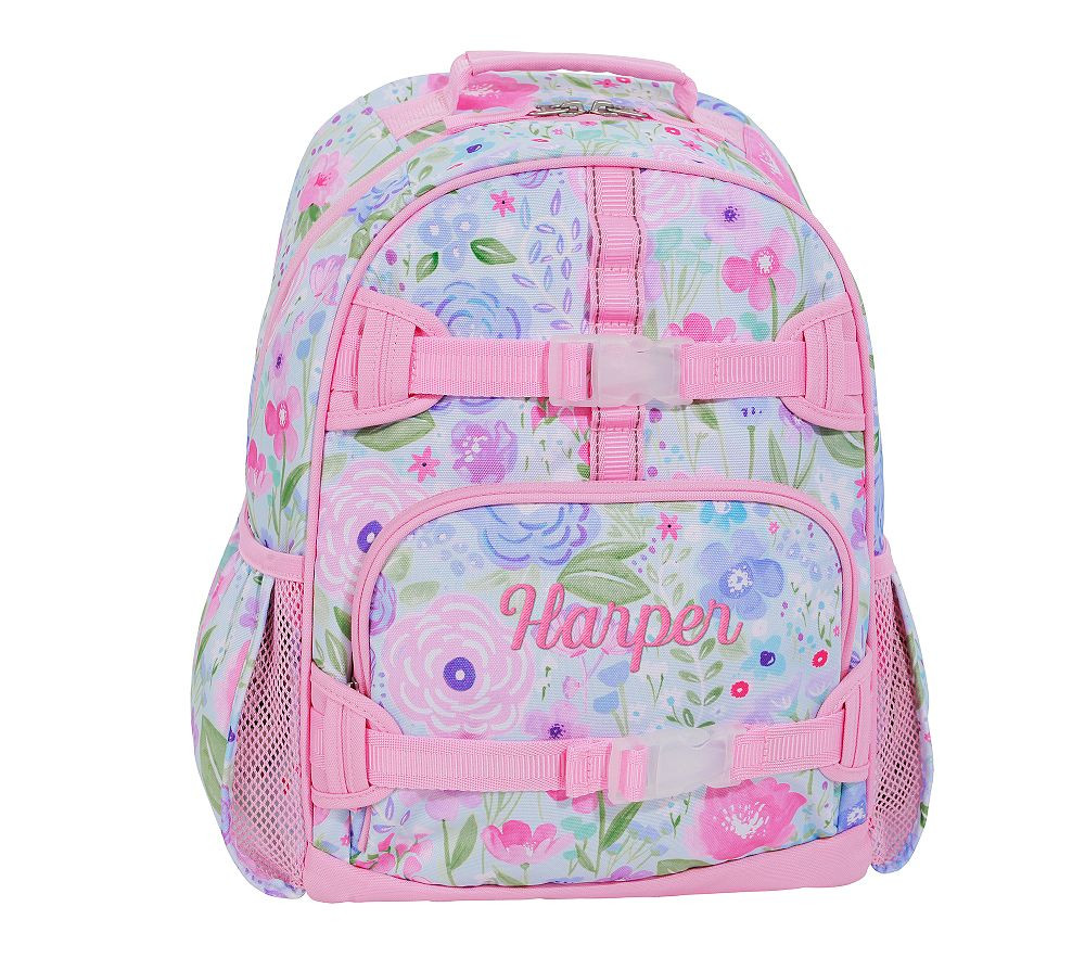 Pink Floral Blooms Mackenzie Backpack | Pottery Barn Kids