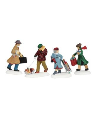 Department 56 Villages Busy City Sidewalks - Macy's | Macy's