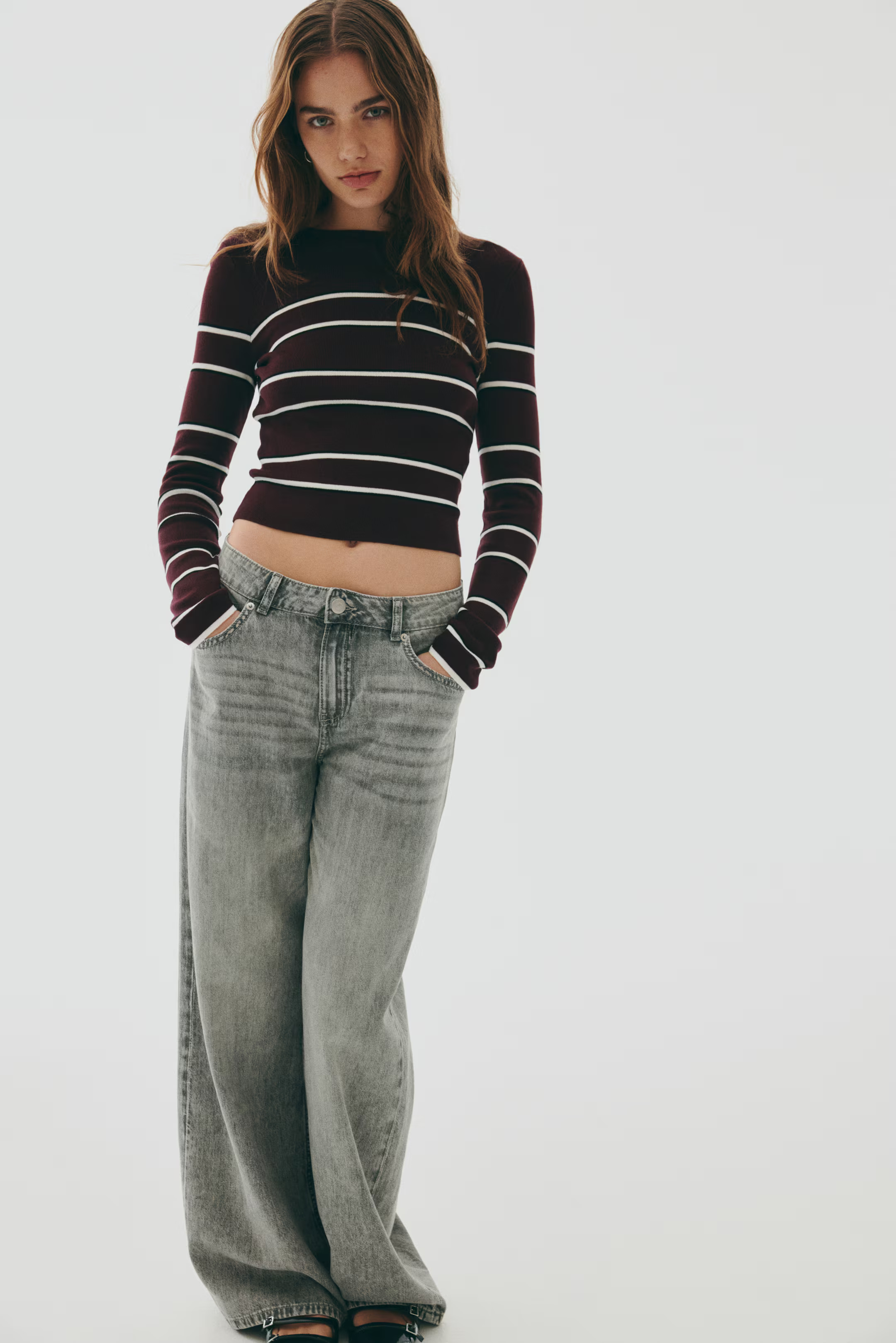 Long-Sleeved Sweater | H&M (US + CA)