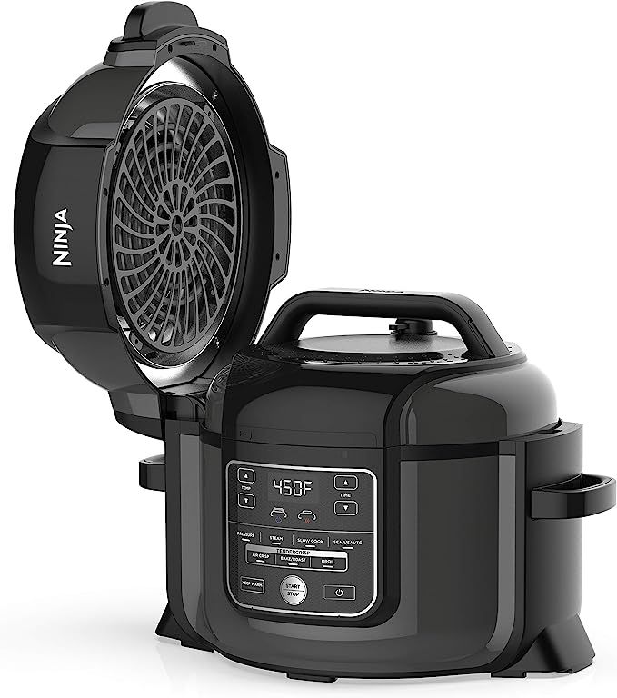 Ninja Foodi 9-in-1 Pressure, Broil, Dehydrate, Slow Cooker, Air Fryer, and More, with 6.5 Quart C... | Amazon (US)