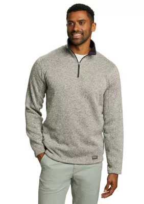 Eddie Bauer Men's Long Sleeve Radiator Fleece 1/4 Zip Pullover | Belk