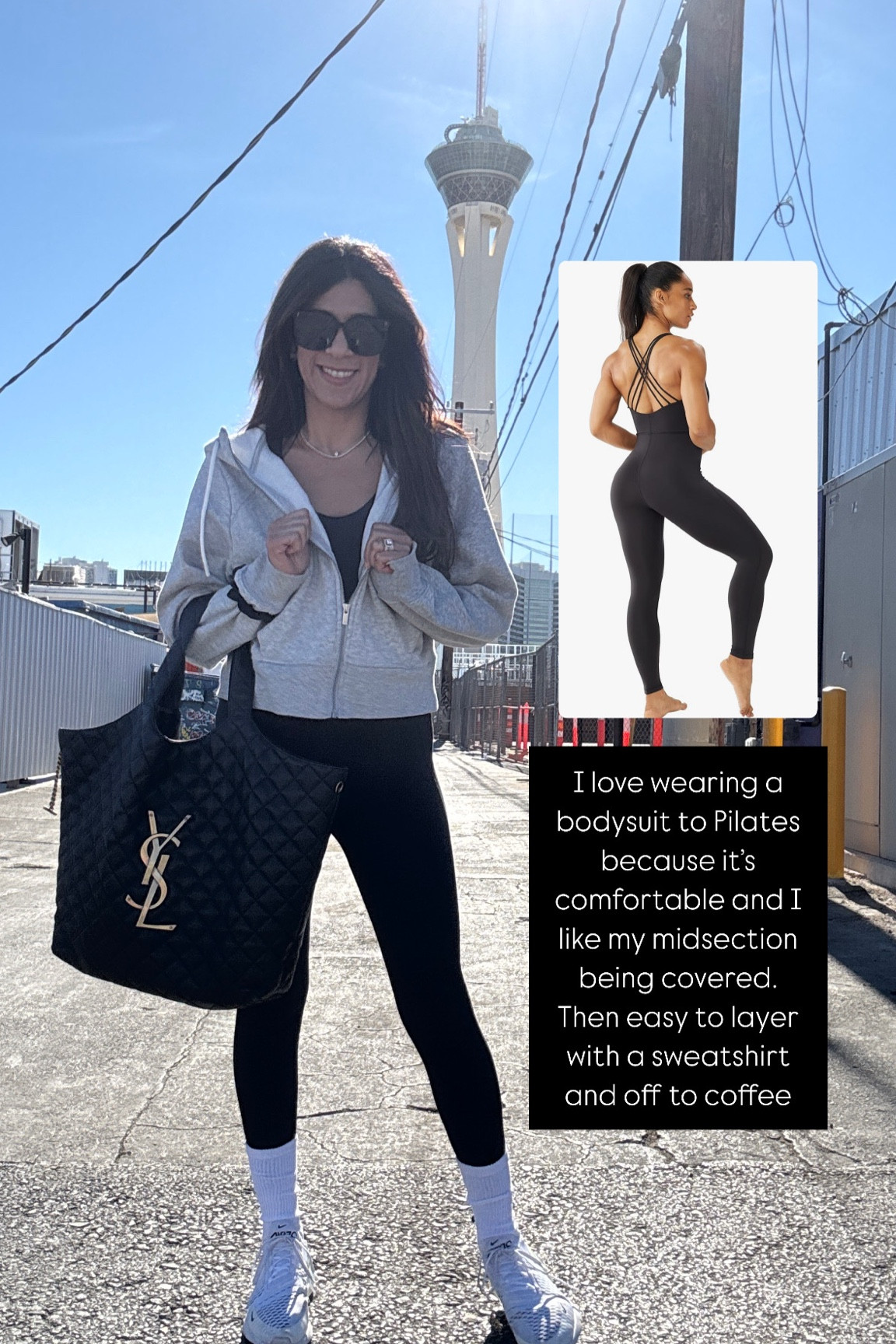 I love this bodysuit for Pilates! Then easy to layer with a hoodie and off to my next errand  

#LTKStyleTip #LTKActive #LTKFitness