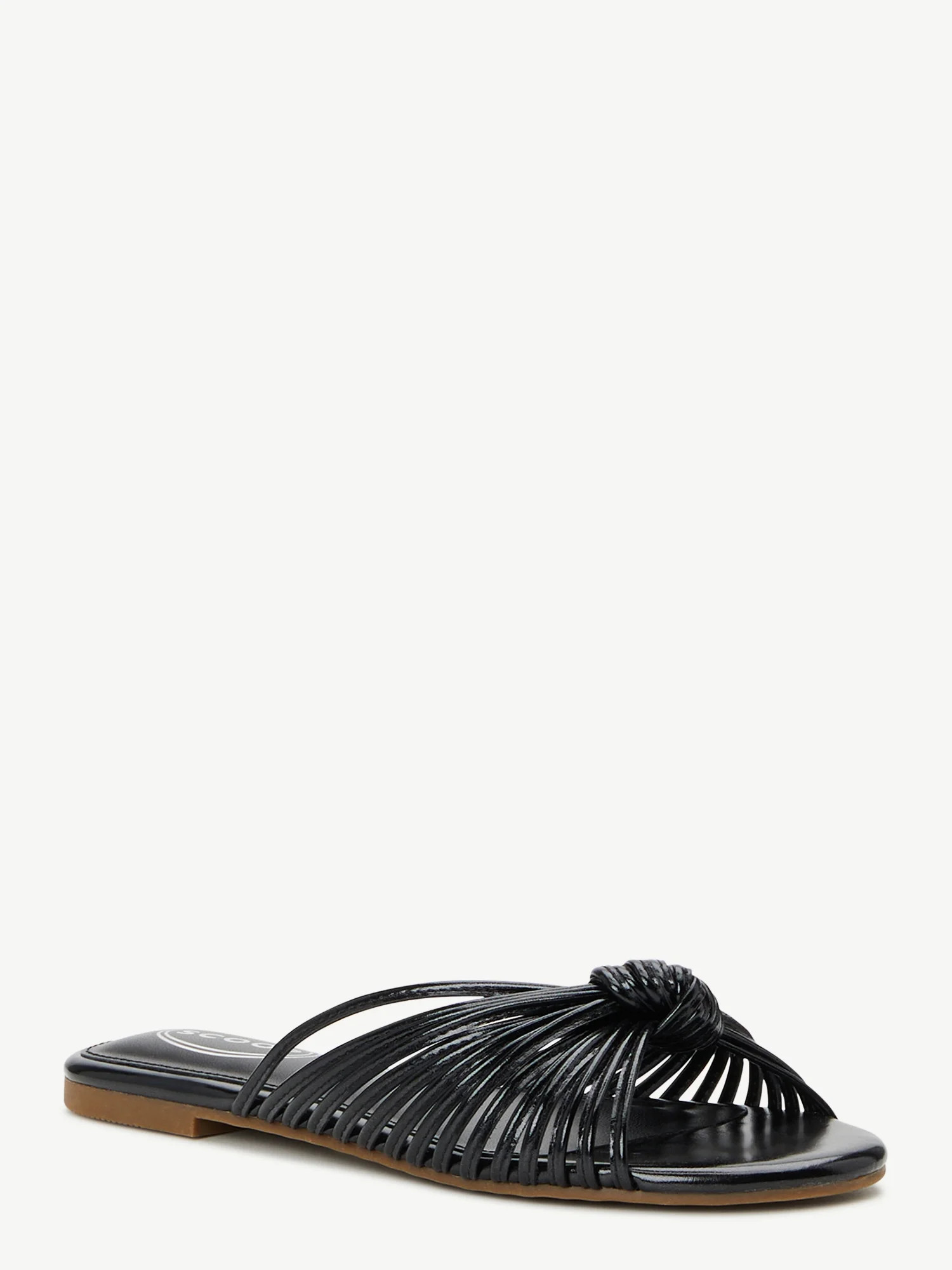 Scoop Women's Strappy Knot Slide Sandals | Walmart (US)