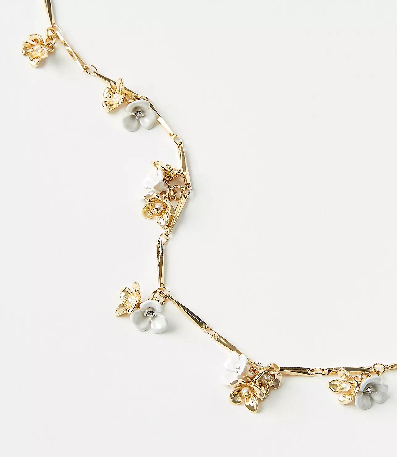 Floral Shaker Necklace | LOFT