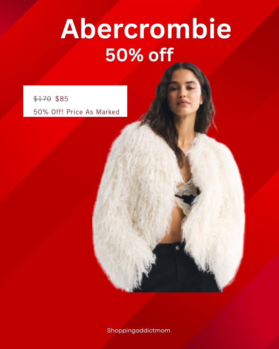 This faux fur coat is on major sale! 
Sizes still in stock

#LTKSeasonal #LTKCyberWeek #LTKFindsUnder100