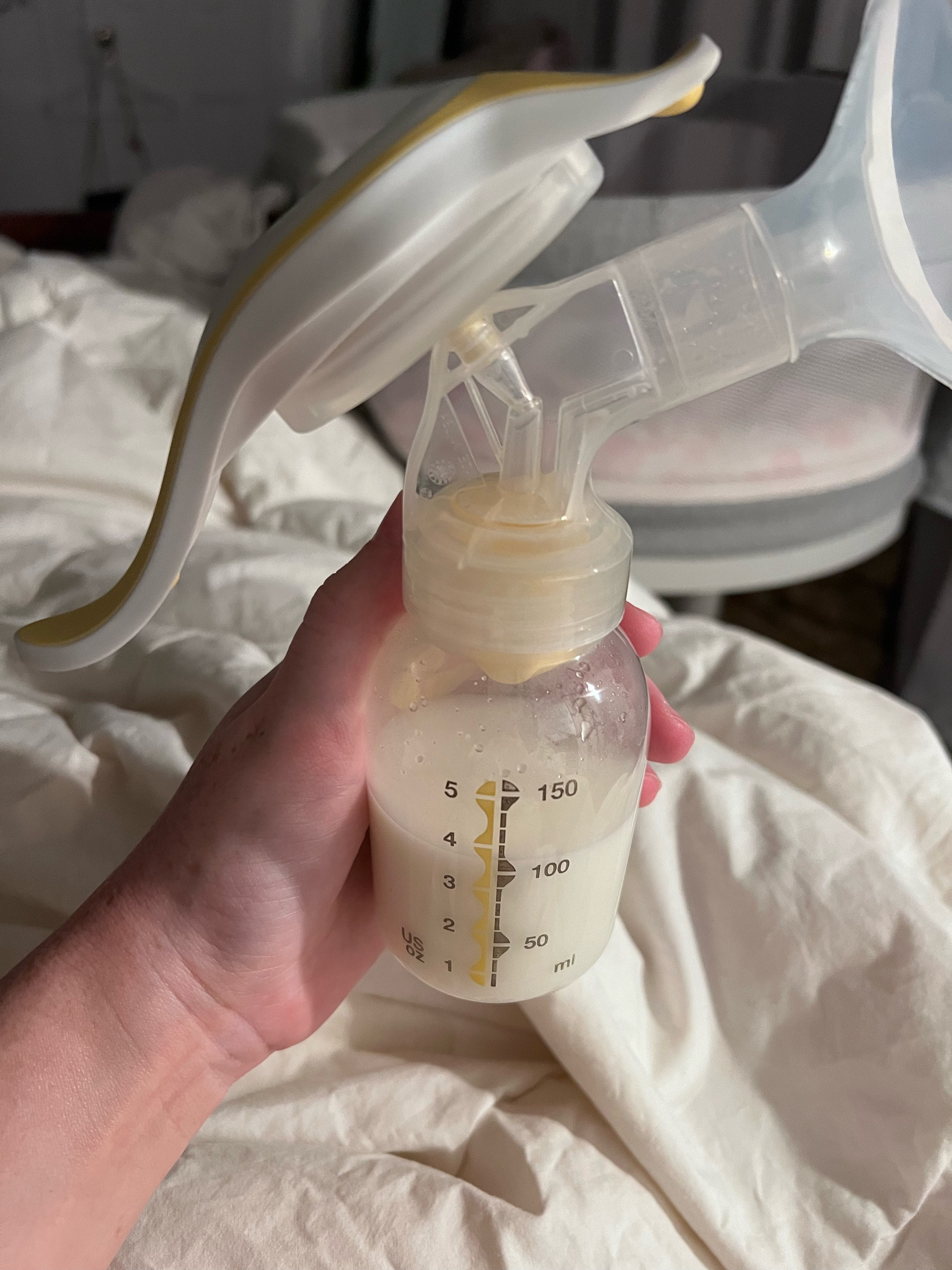 Manual breast pump postpartum necessity breastfeeding 