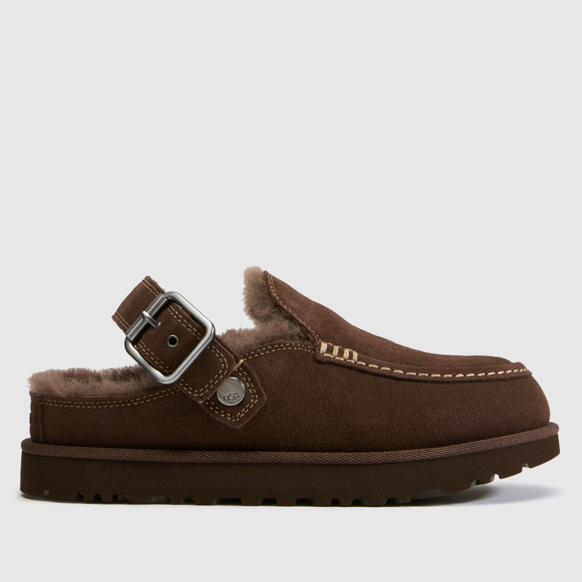 Womens Burnt Cedar UGG Goldenstar Evelina Clog Sandals | schuh | Schuh