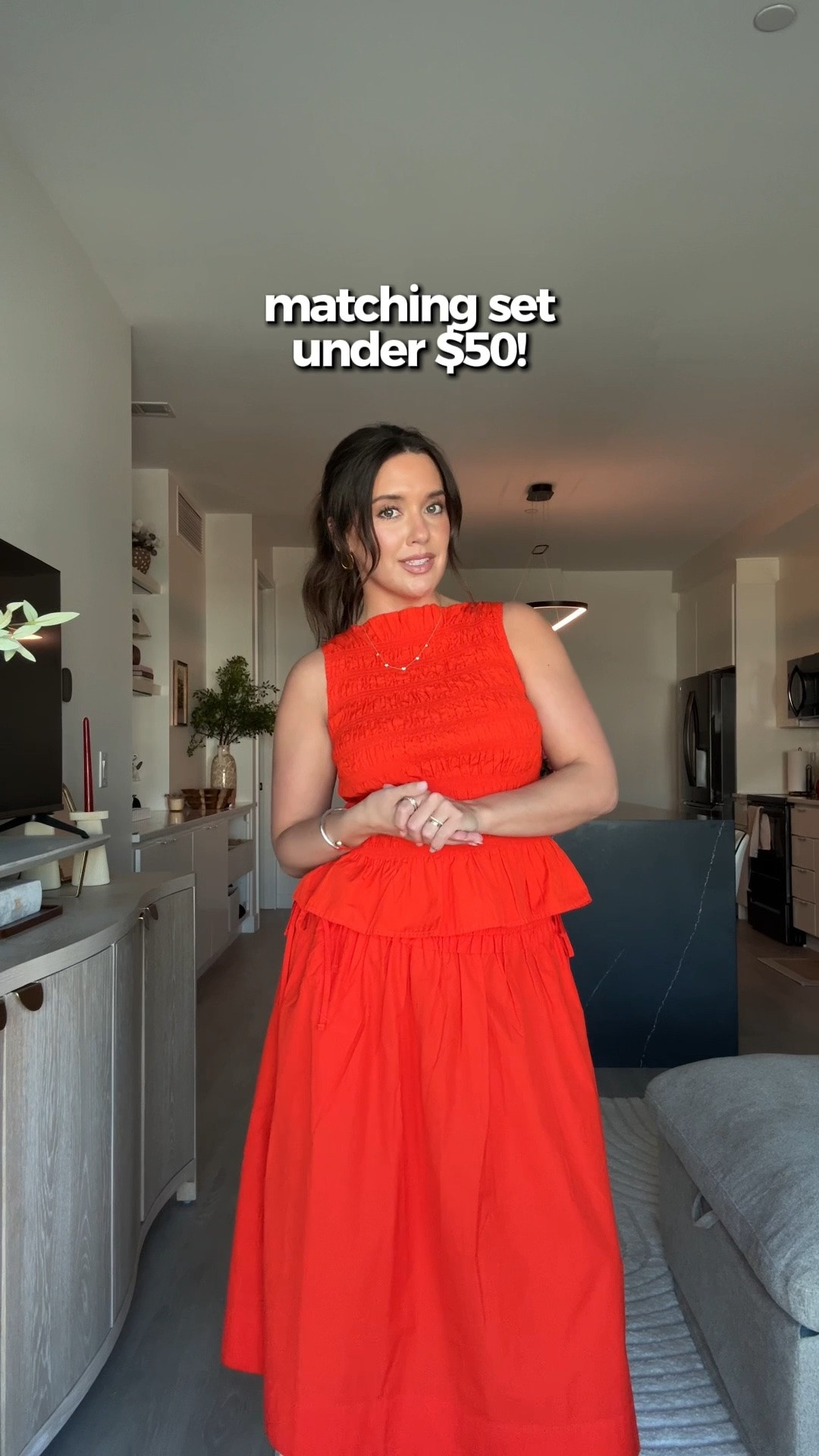 Cutest matching set under $50! Wearing S in top and M in skirt

#LTKootd