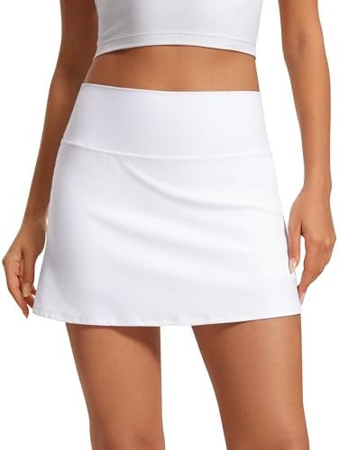 CRZ YOGA Butterluxe Skirts for Women High Waisted A Line Tennis Golf Athletic Casual Skorts with ... | Amazon (US)
