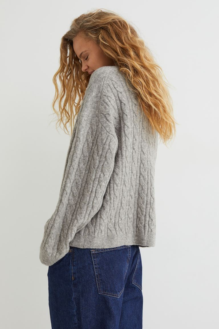Cable-knit jumper | H&M (UK, MY, IN, SG, PH, TW, HK)