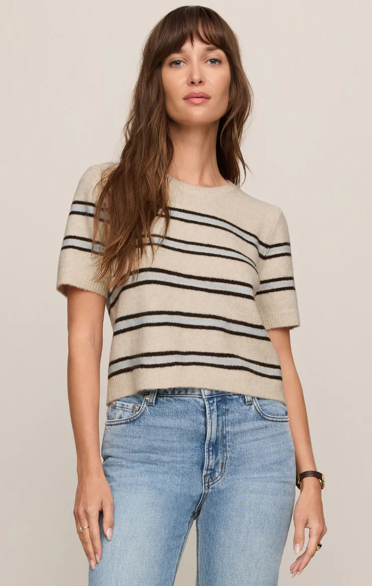 Gatewood Stripe Sweater Tee | Z Supply