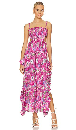 Margo Gown in Pink Enchanted Paisley | Revolve Clothing (Global)
