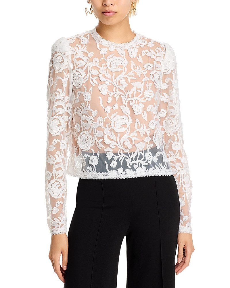 Wayf Alana Embroidered Top | Bloomingdale's (US)