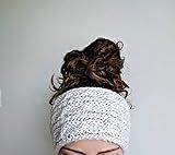 Chunky Cable Knit Ear Warmer, Thick and Cozy Headband, Off-White | Amazon (US)