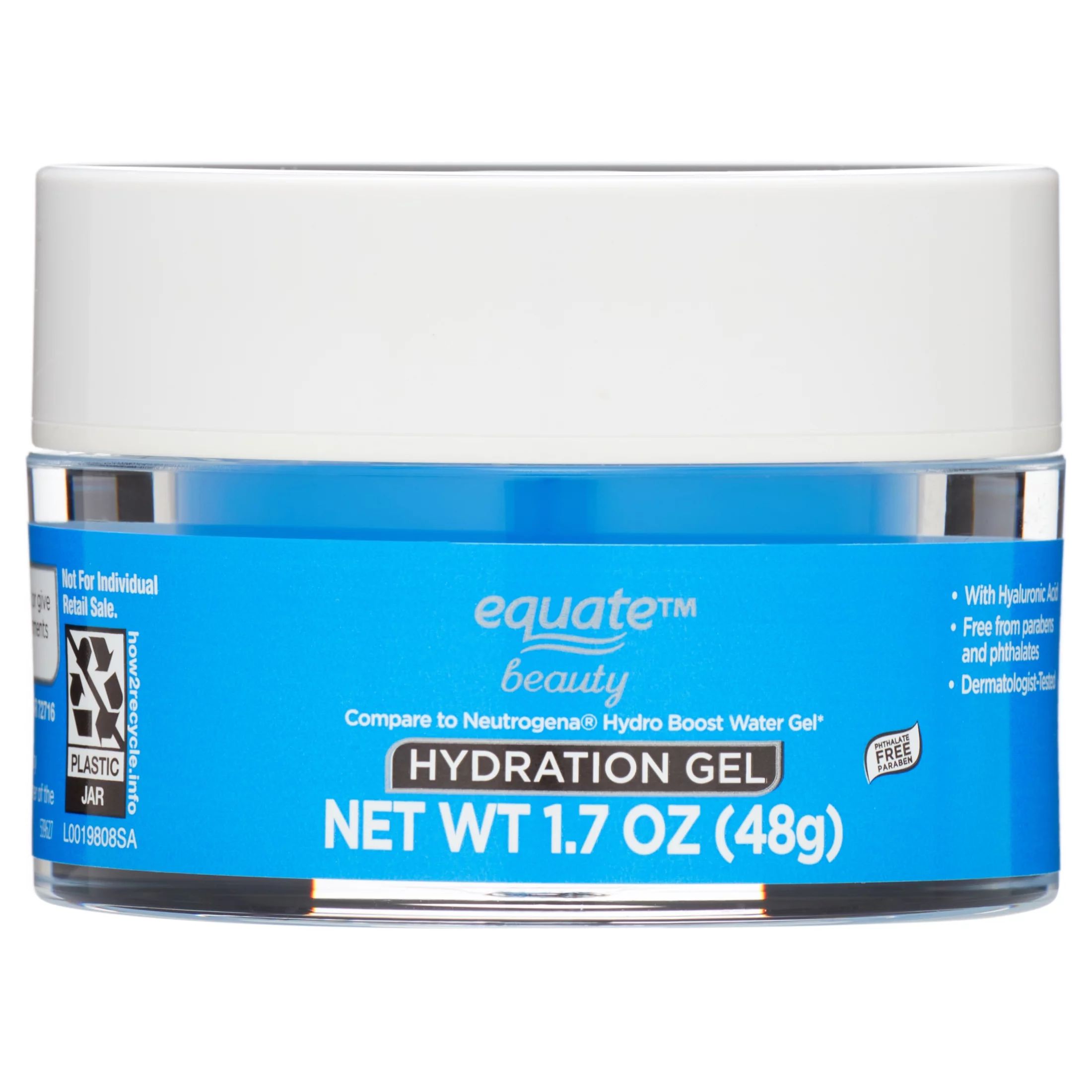 Equate Beauty Hydration Gel Facial and Neck Moisturizer, 1.7 oz | Walmart (US)