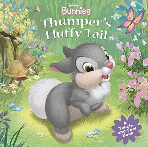 Disney Bunnies Thumper's Fluffy Tail (Touch-and-feel Book, A) | Amazon (US)