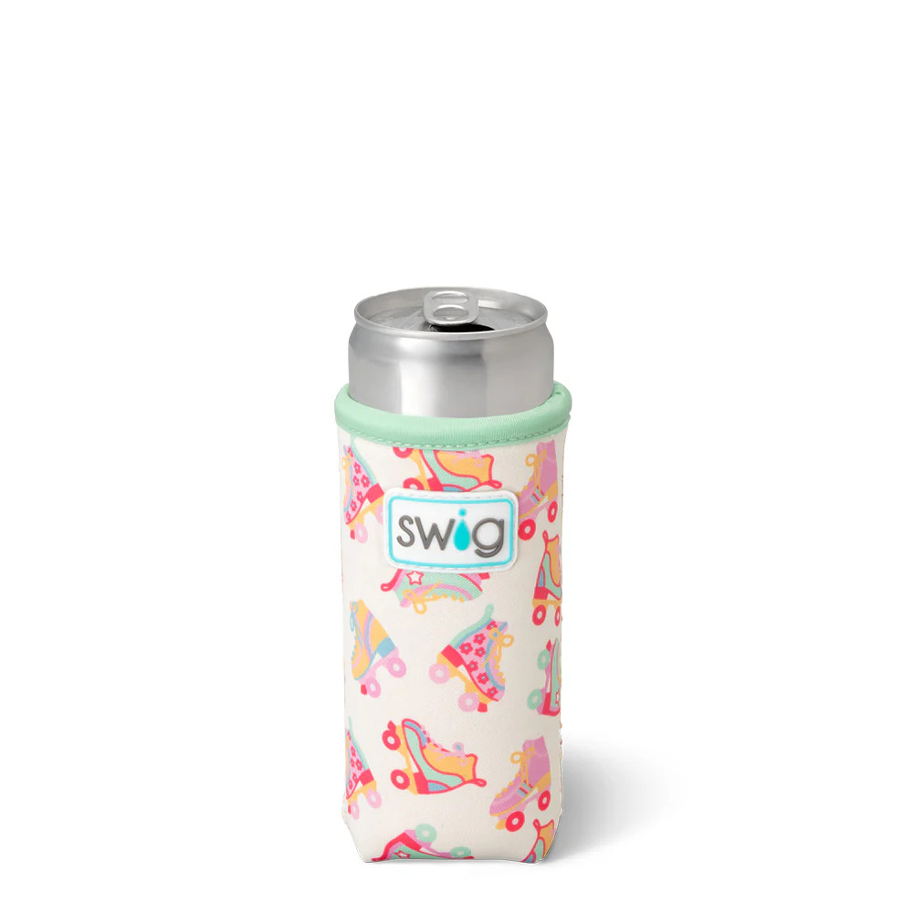 Roller Rink Slim Can Coolie | Swig Life