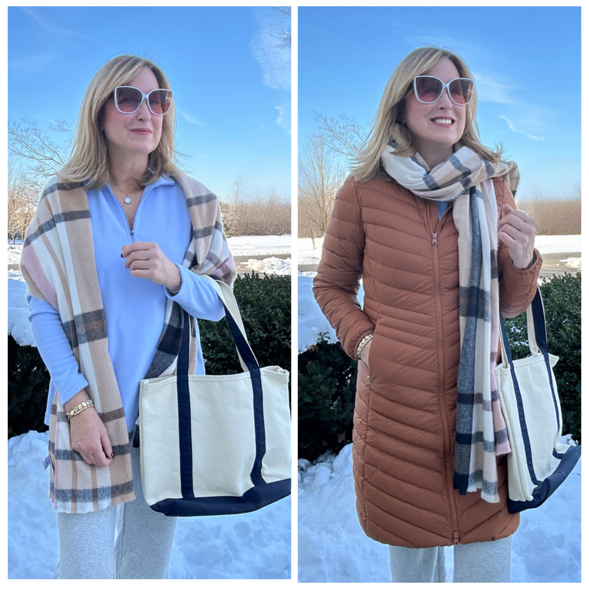 Col weather favorites from Lands End. 

 #LTKSeasonal #LTKActive #LTKOver40