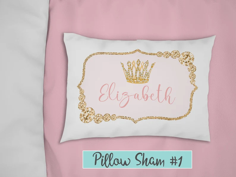 Pink Princess Bedding, Girls Bedding, Twin Duvet Cover Set, Queen, King, Bedding Set Kids, Person... | Etsy (US)