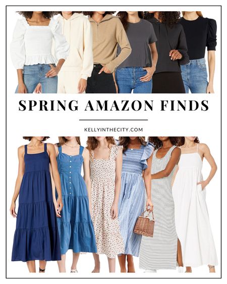 Some of my favorite spring Amazon finds from lightweight sweaters to flowy midi dresses.

#LTKSeasonal #LTKunder50 #LTKunder100