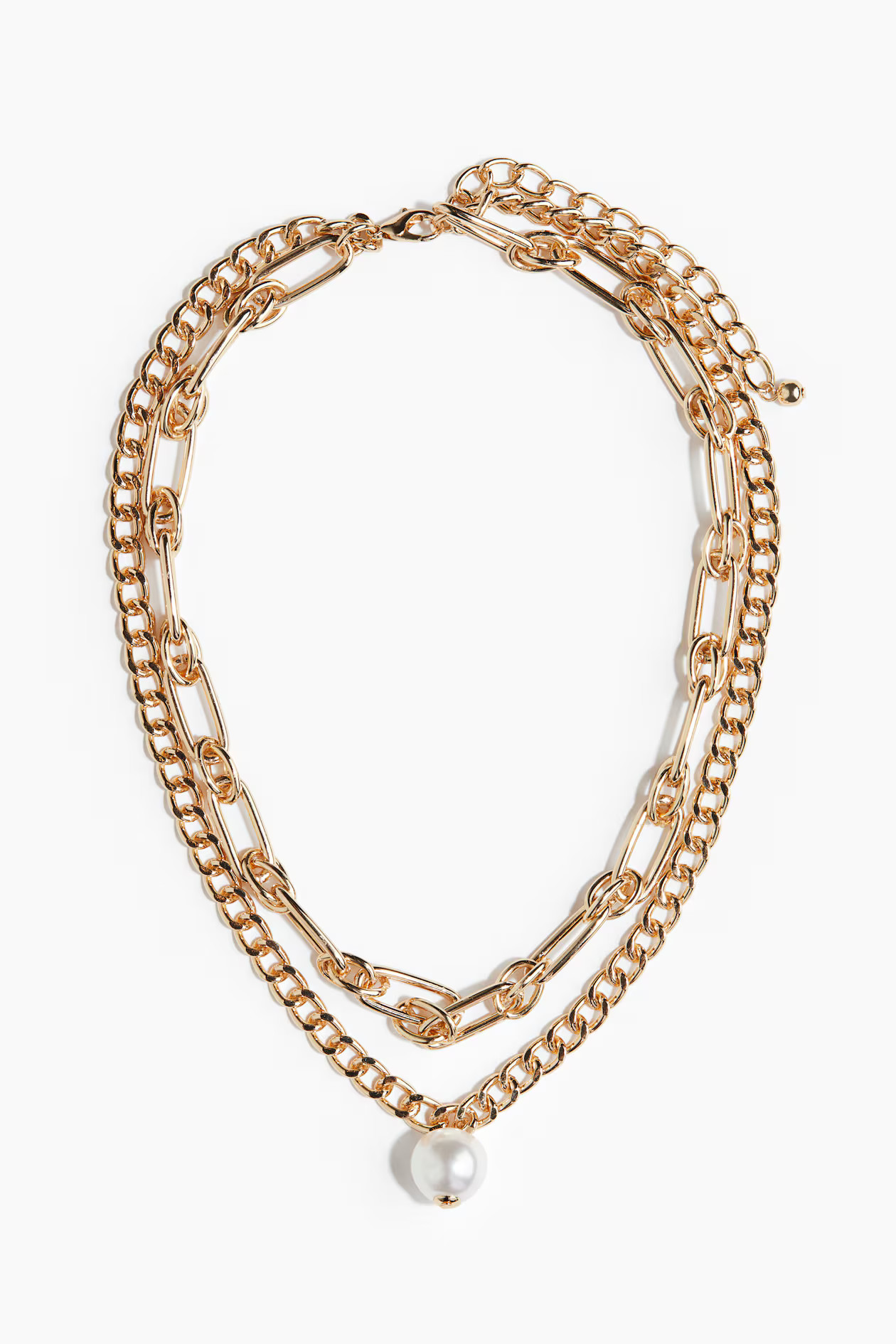 Two-strand chain necklace | H&M (UK, MY, IN, SG, PH, TW, HK)