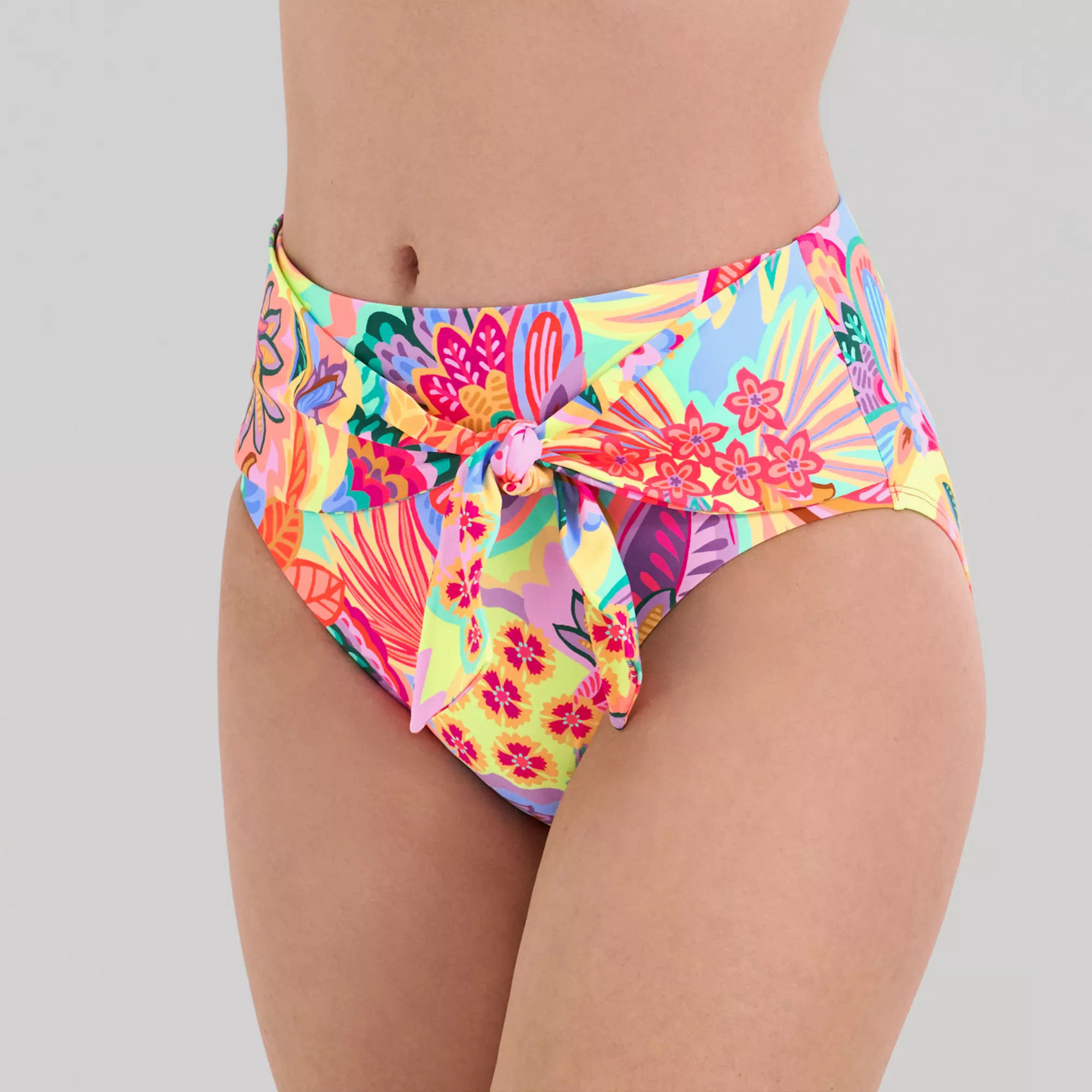 Women's Freshwater Bow Tie High Waist Swim Bottoms | Kohl's