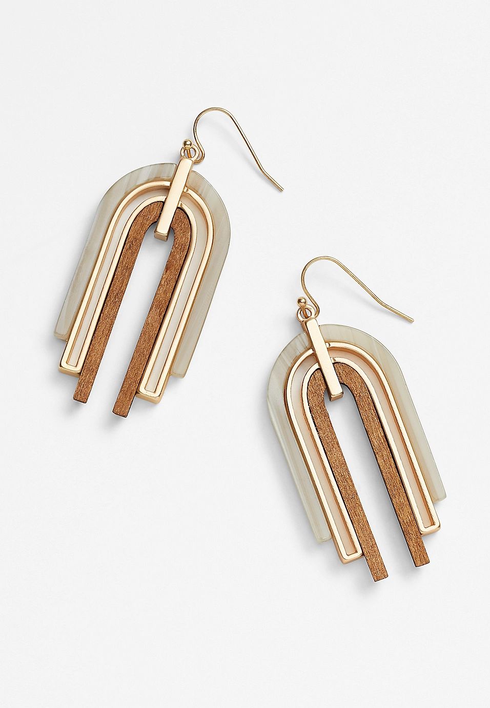 Arch Drop Earrings | Maurices
