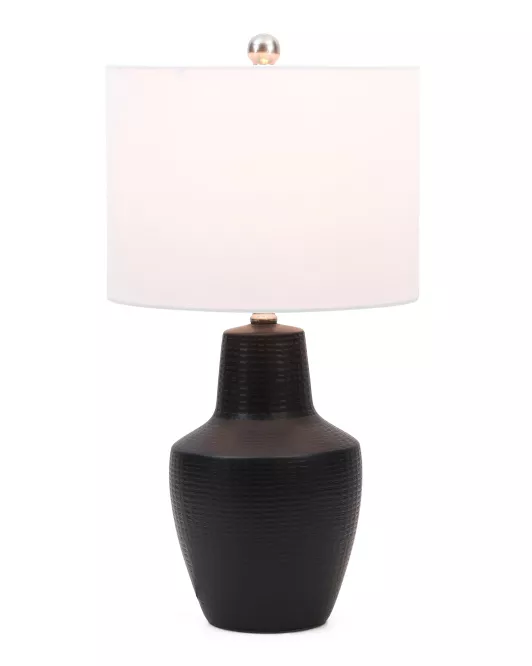 Large Ceramic Table Lamp Black - … curated on LTK