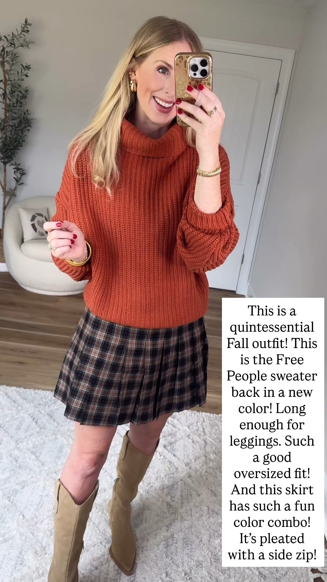 Nordstrom Anniversary sale try on, free people sweater, plaid skirt, nsale 

#LTKShoeCrush #LTKSaleAlert #LTKFindsUnder100