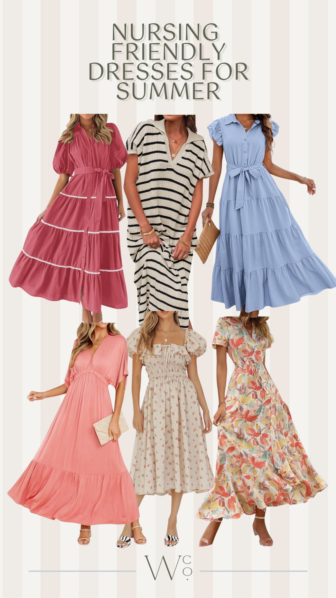 Breast-feeding, friendly summer dresses💖

#LTKBaby #LTKSeasonal #LTKStyleTip