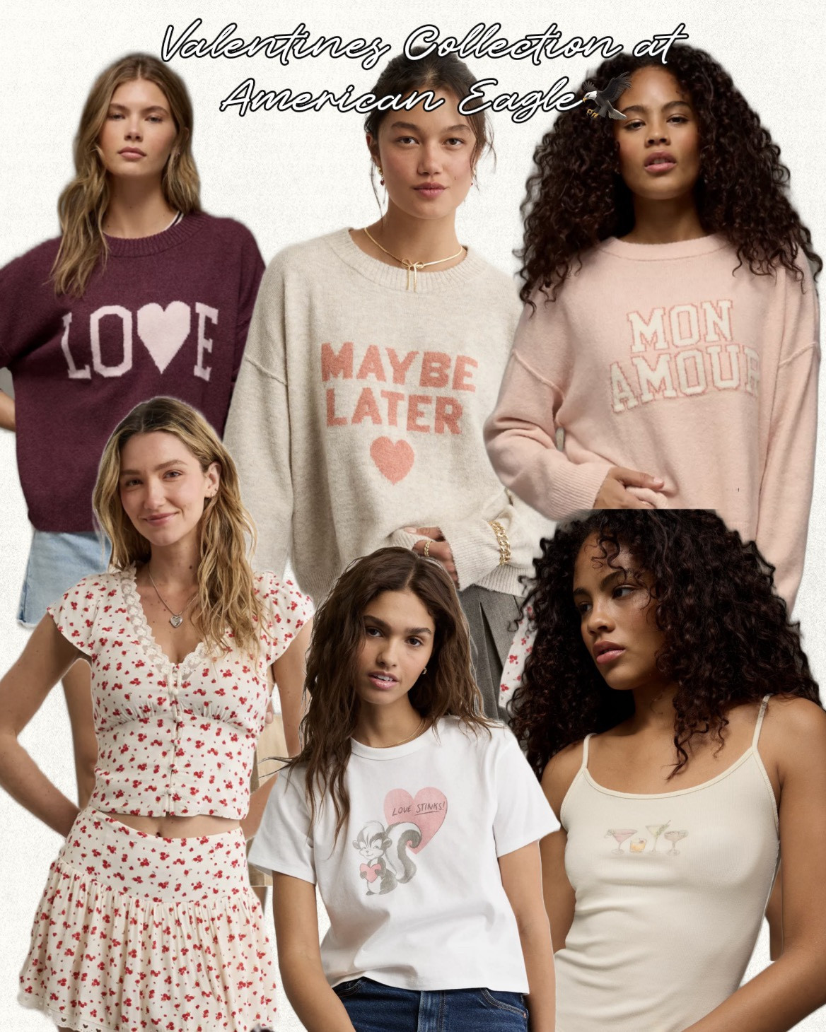 Valentines collection at Ae 🦅
My favs!💕💘

#LTKValentine #LTKSeasonal