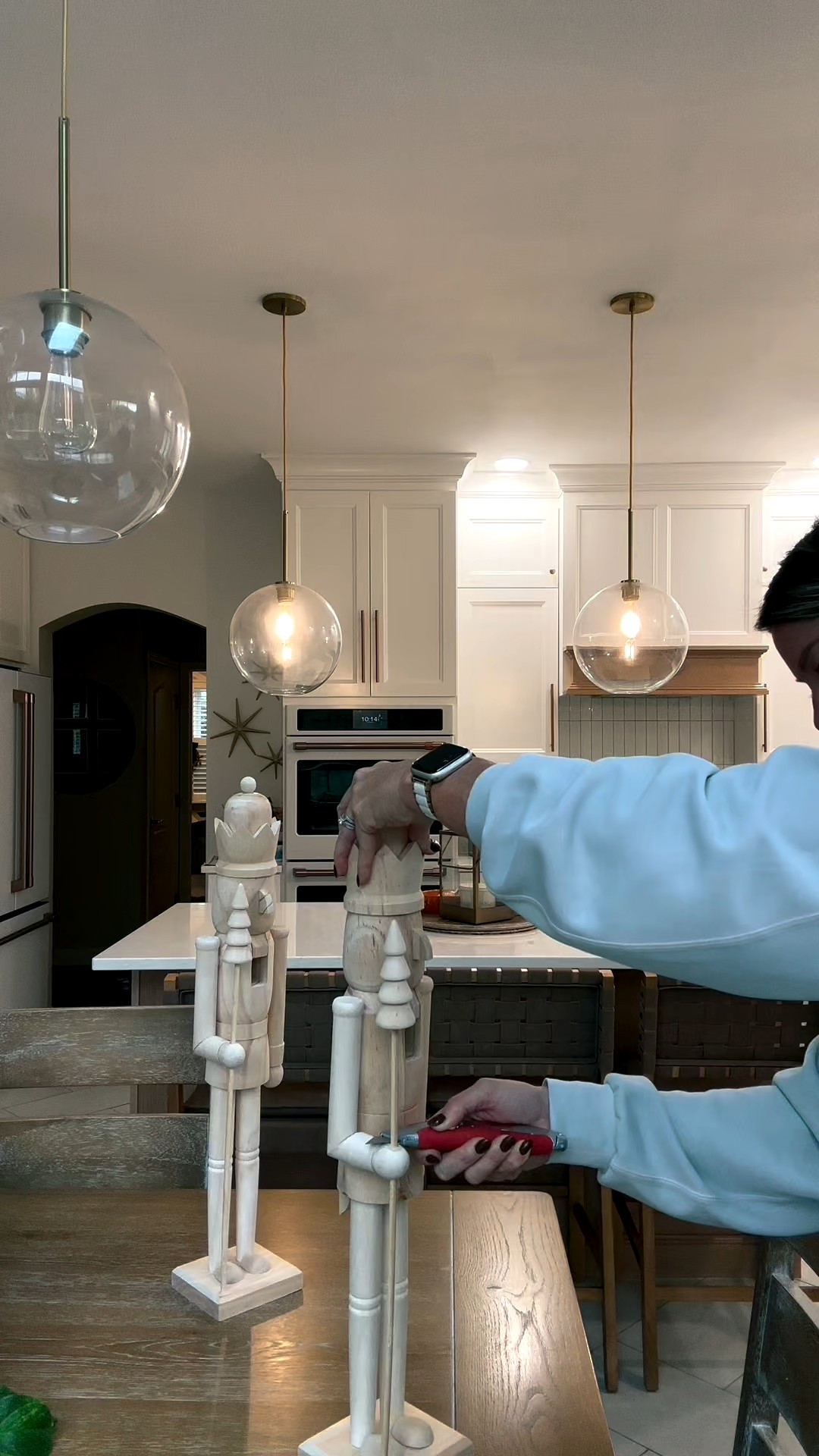 DIY nutcracker candlesticks 

#LTKHome #LTKHoliday #LTKFindsUnder50