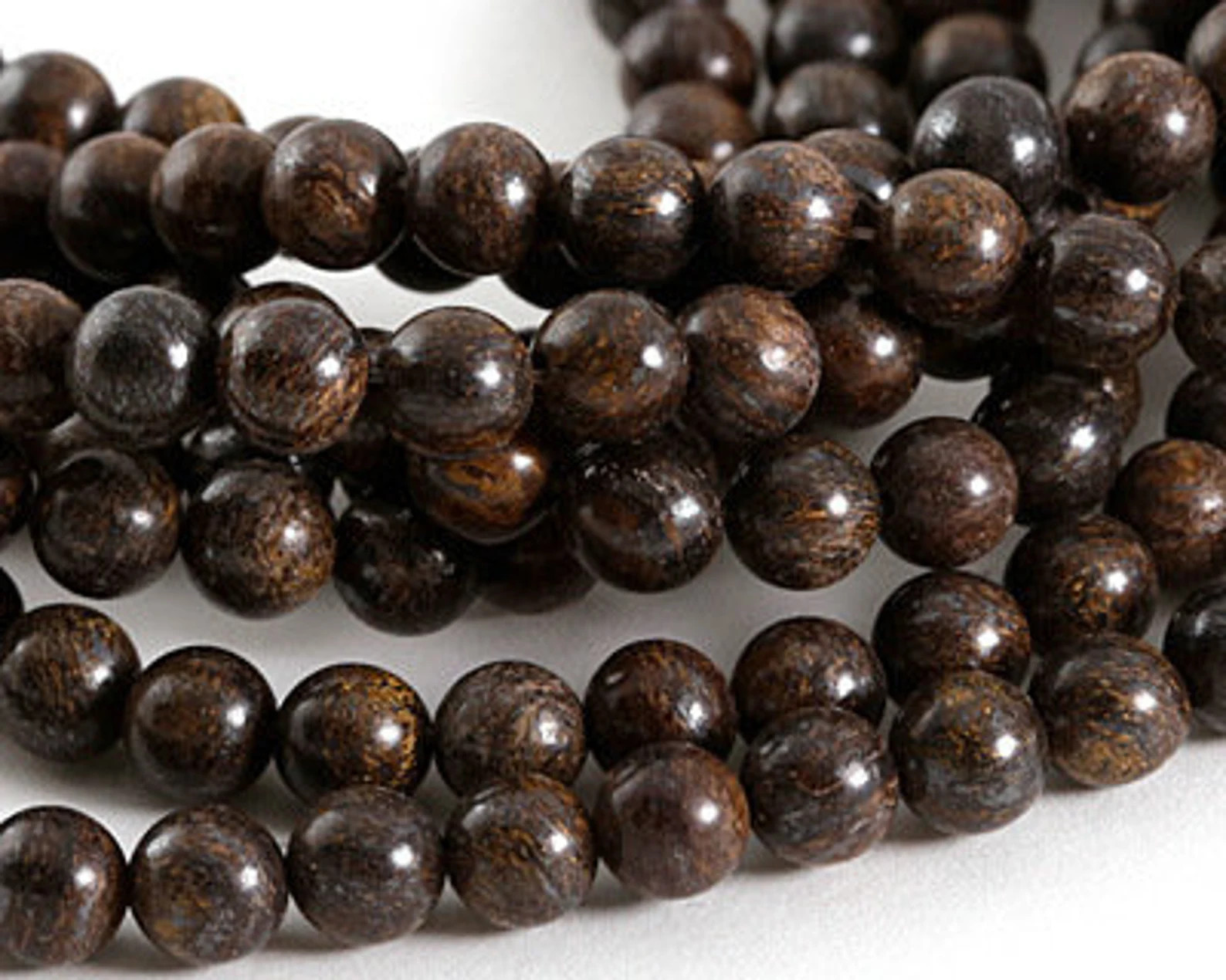 Bronzite Round 8mm Beads | Etsy (Global)