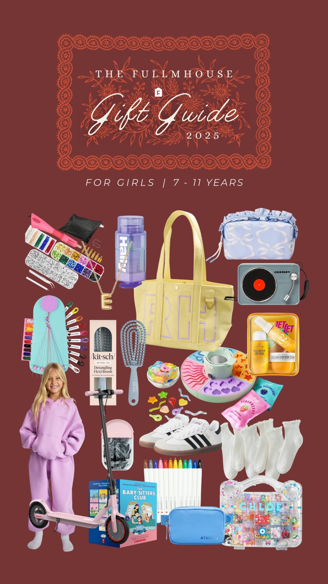 Girly gifts for 7-11 year olds- these are tried and true favorites!