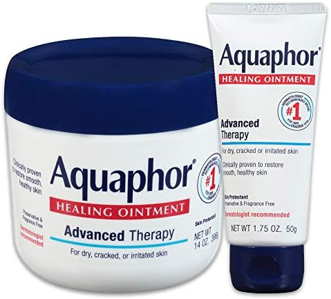 Aquaphor Healing Ointment - Variety Pack, Moisturizing Skin Protectant For Dry Cracked Hands, Hee... | Amazon (US)
