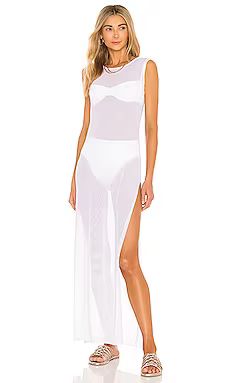 GIGI C Terri Coverup Dress in White from Revolve.com | Revolve Clothing (Global)