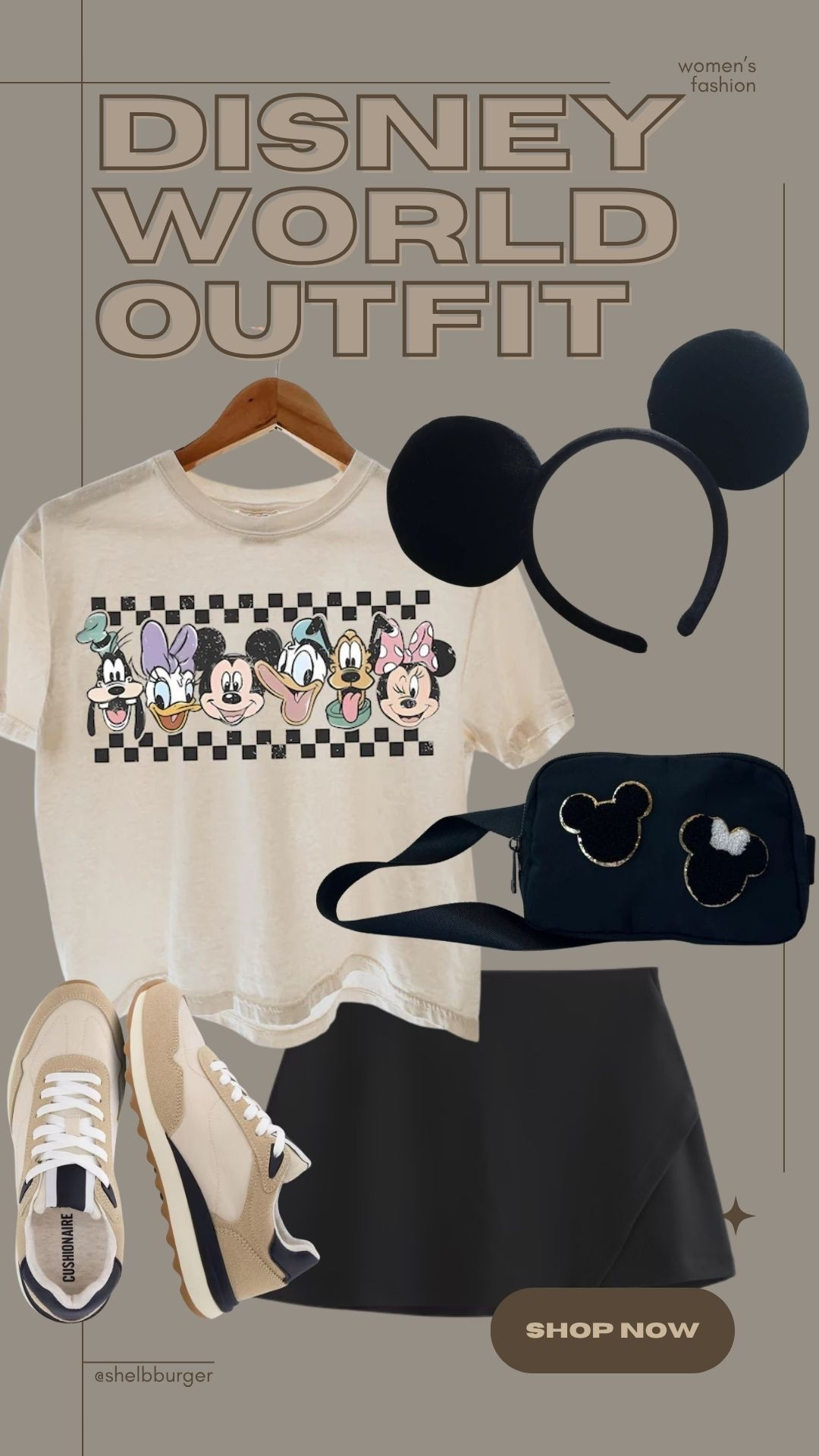 Women’s neutral active Mickey Mouse and friends outfit for Disney World vacation

#LTKSaleAlert #LTKTravel