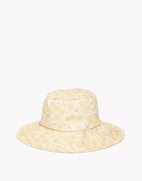 Cotton-Linen Packable Sunhat | Madewell