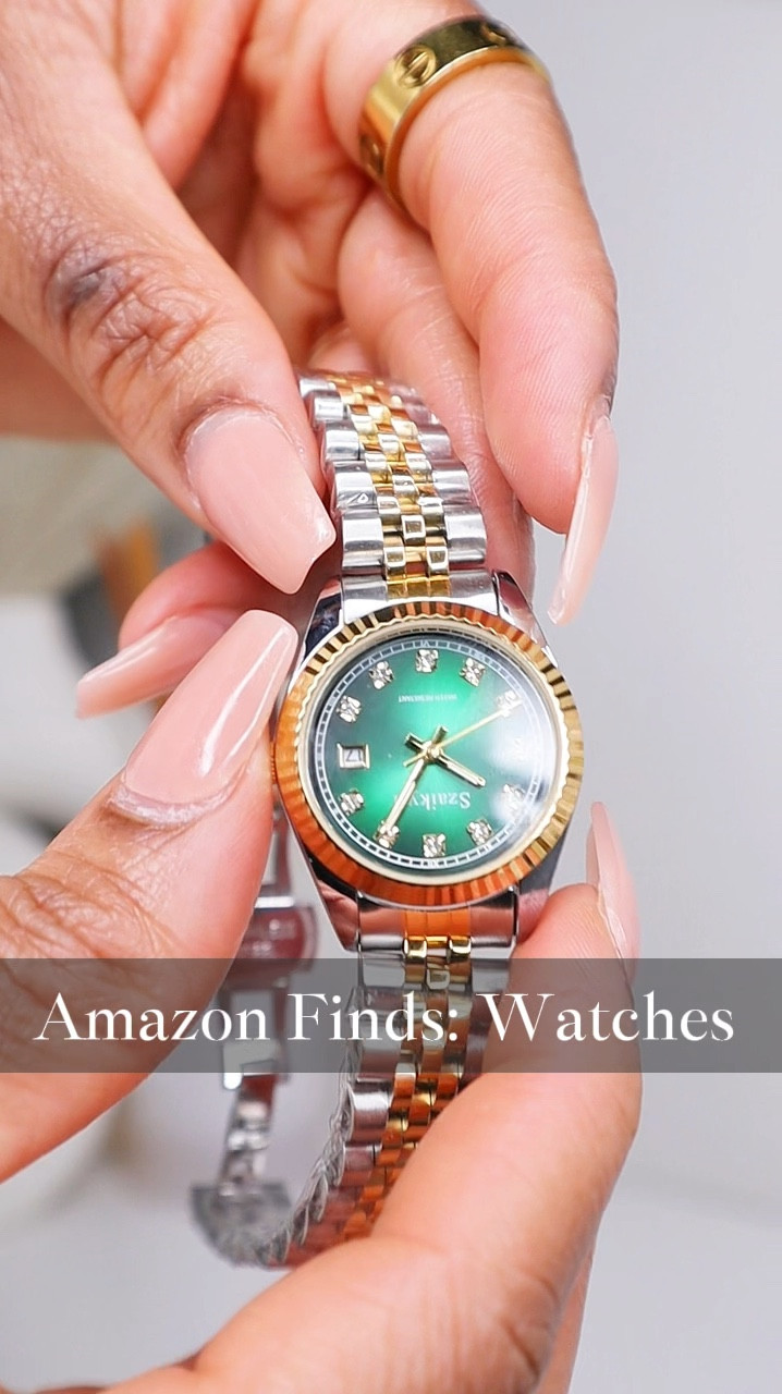 Amazon Finds: Watches. 




#AmazonFinds #WatchesOnAmazom #AffordableJewelry #AffordableWatches #WomenWatches 