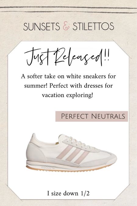 New adidas drop! These neutral beauties are a perfect staple for your summer outfit!

#LTKShoeCrush #LTKTravel #LTKStyleTip