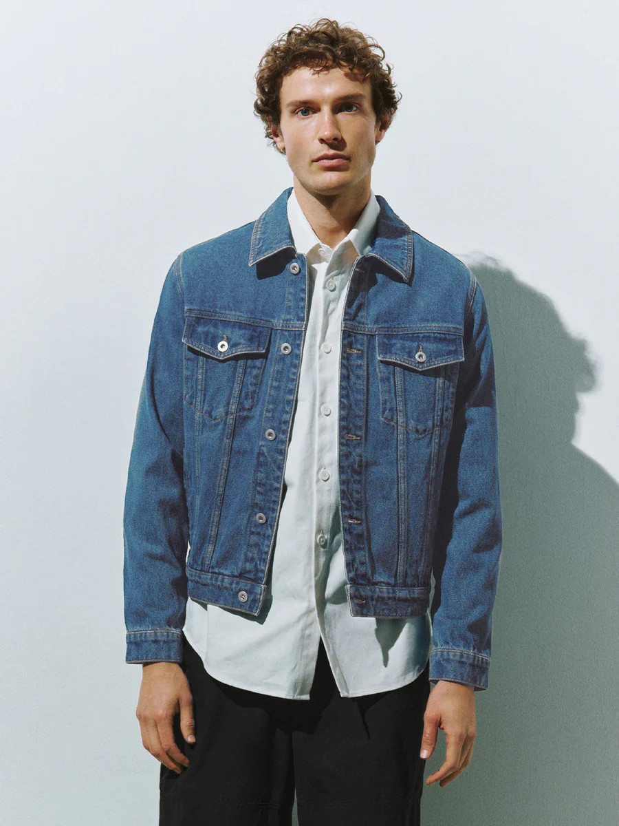 Button Up Denim Jacket | Urban Revivo