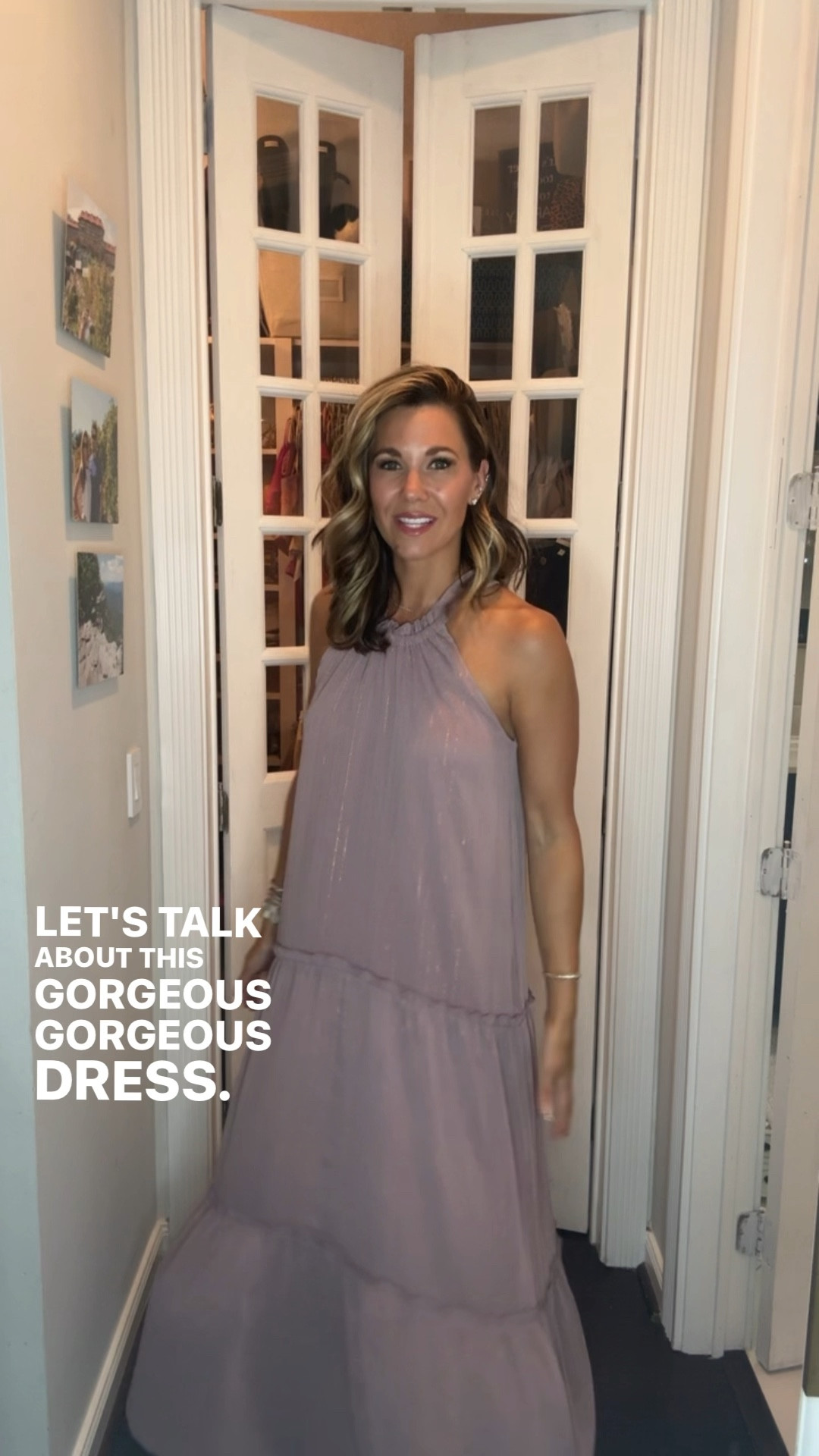 This flowy dress would be stunning for a summer or fall wedding! Wearing size xs, on sale for under $75

#LTKSaleAlert #LTKParties #LTKWedding