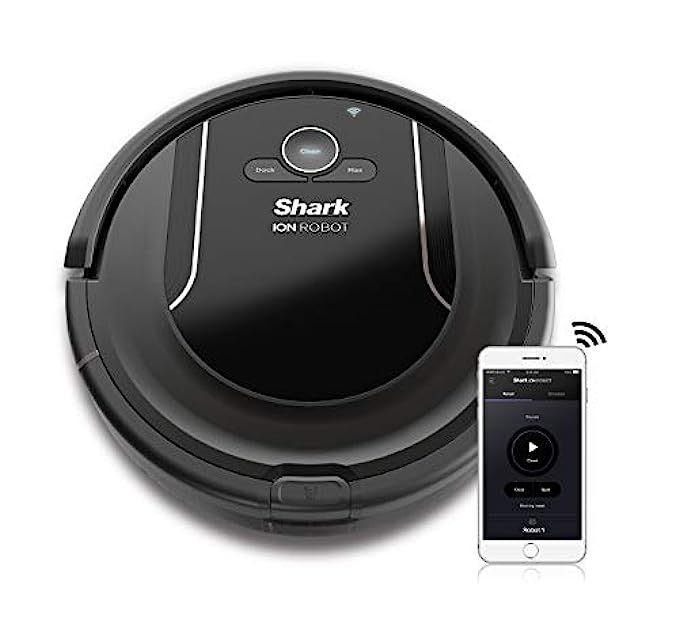 SHARK ION Robot Vacuum R85 WiFi-Connected with Powerful Suction, XL Dust Bin, Self-Cleaning Brushrol | Amazon (US)