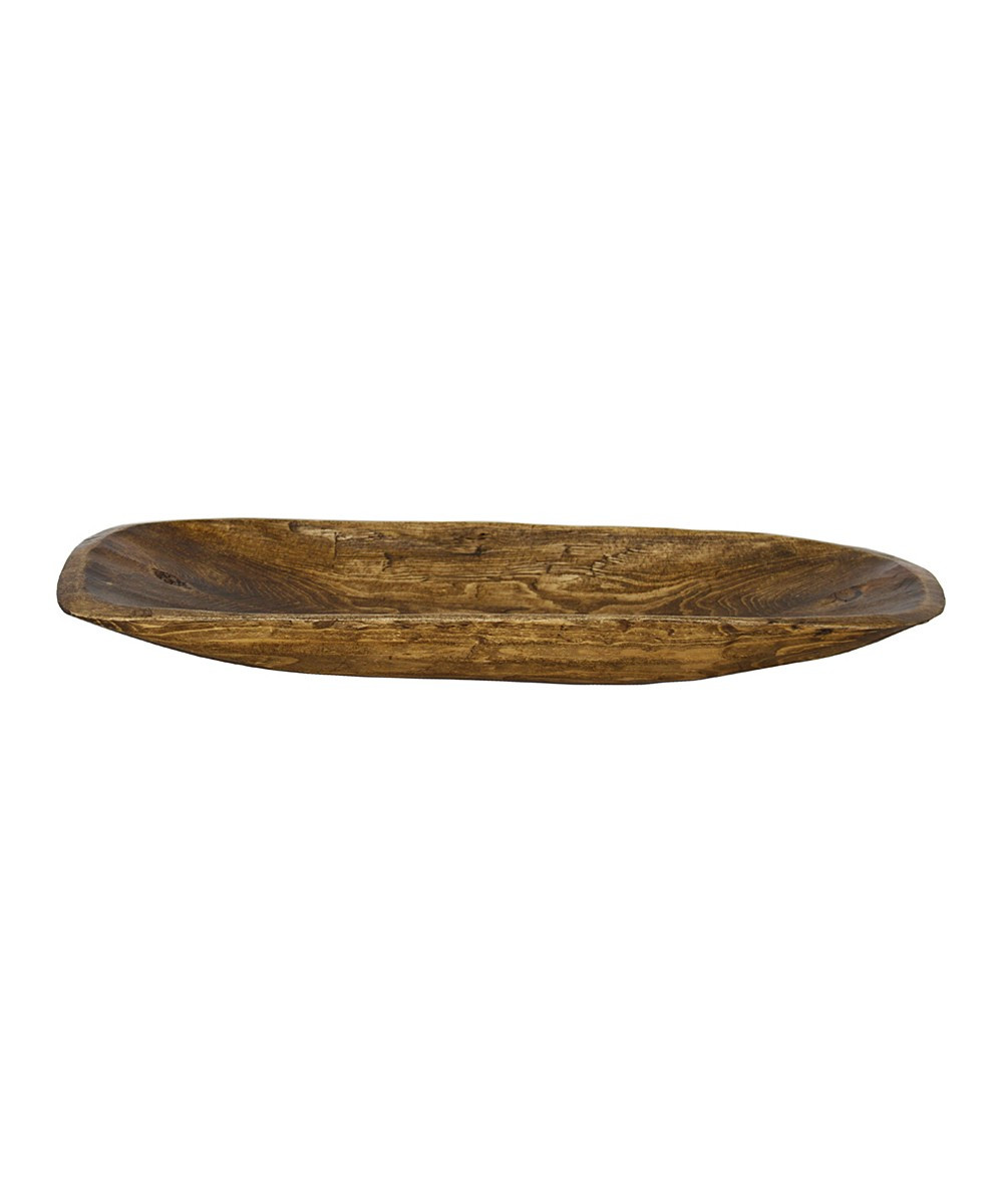 Simply Said Decorative Bowls - Rustic Wood Dough Bowl | Zulily