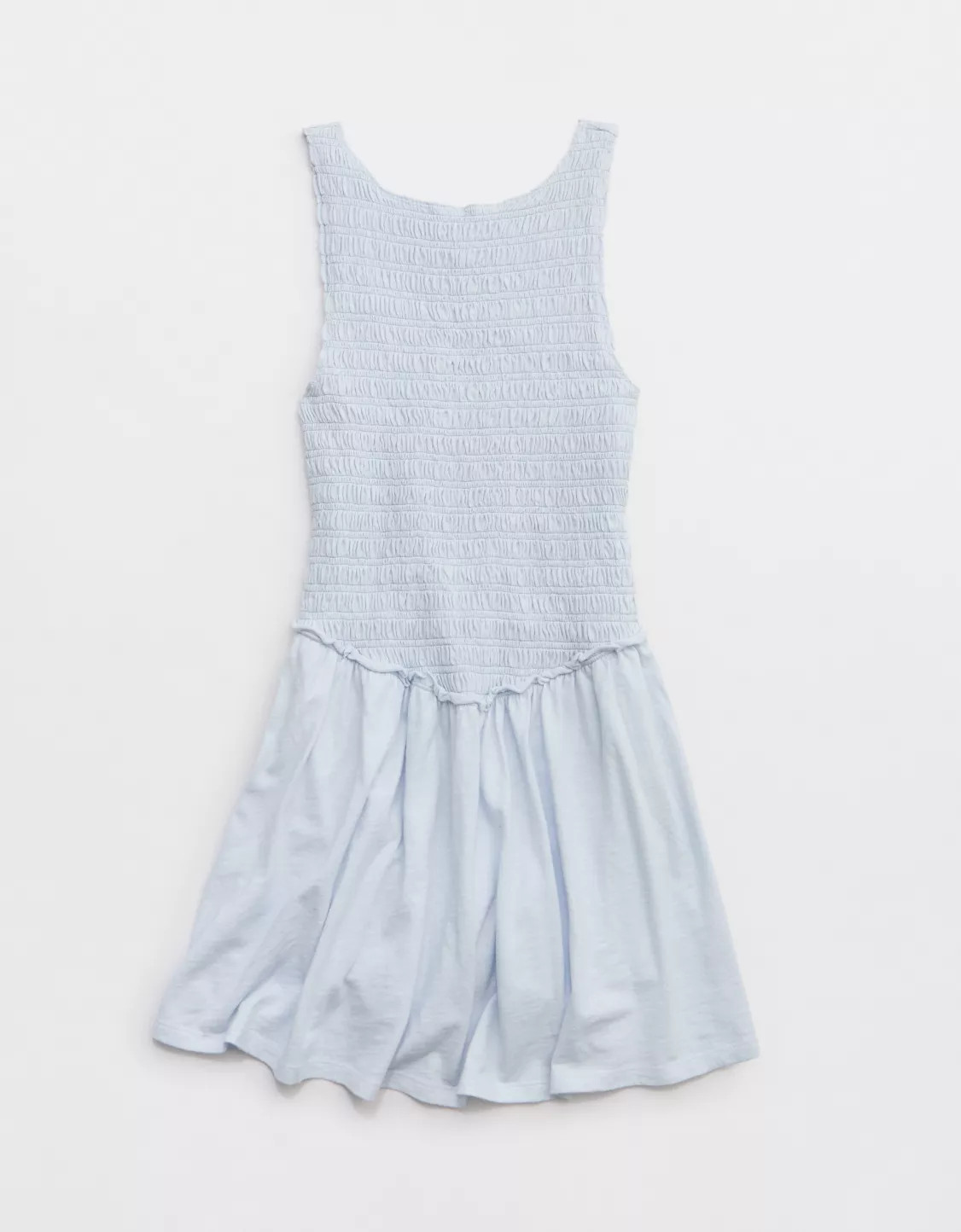 Aerie Happiest Smocked Mini Dress | Aerie