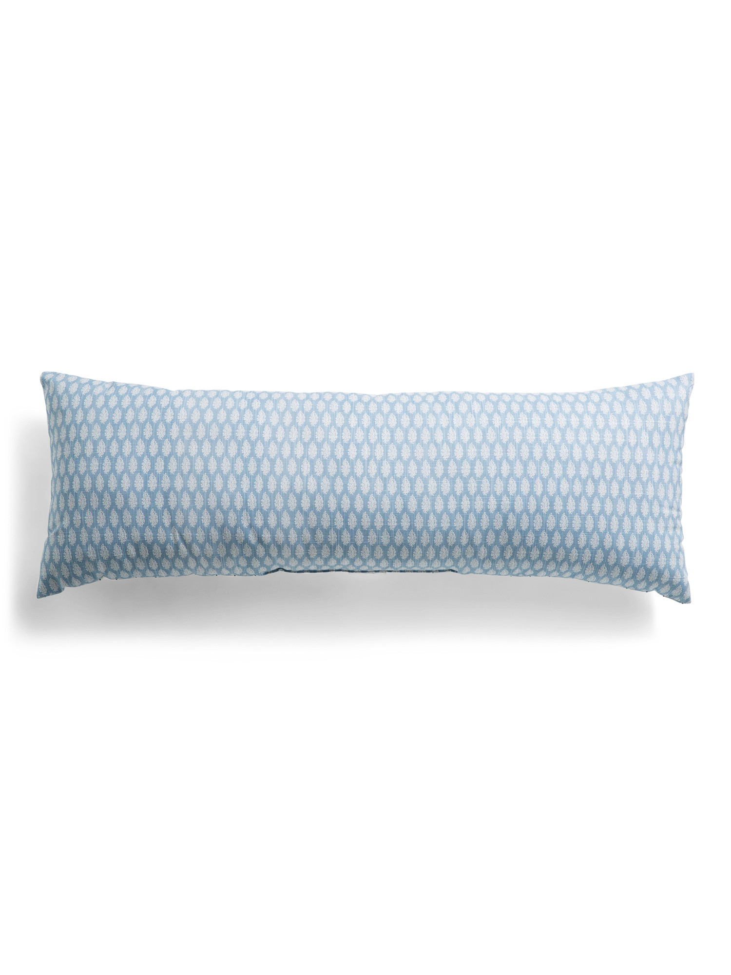 Made In Usa 14x36 Linen And Cotton Blend Floral Stripe Two Side Pillow | TJ Maxx